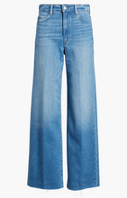 Load image into Gallery viewer, Anessa High Waist Raw Hem Wide Leg Jeans
