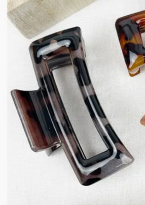 Dark Brown Hair Clip