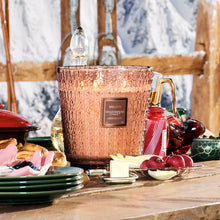 Load image into Gallery viewer, Gingerbread Chalet 5 Wick Hearth Candle
