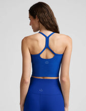 Load image into Gallery viewer, Spacedye Slim Racerback Cropped Tank
