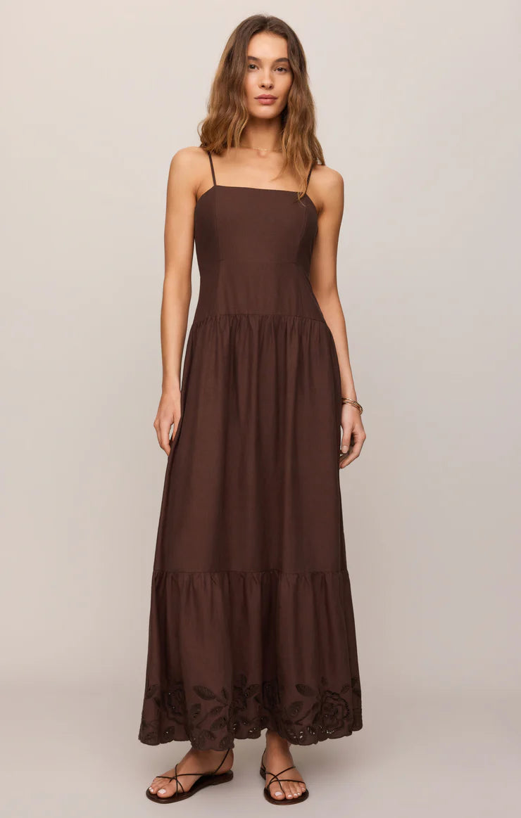 Esti Embroidered Maxi Dress