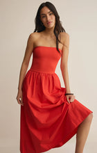 Load image into Gallery viewer, Sunsought Strapless Midi Dress
