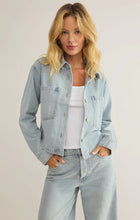 Load image into Gallery viewer, All Day Cropped Denim Jacket
