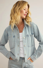 Load image into Gallery viewer, All Day Cropped Denim Jacket
