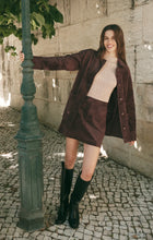 Load image into Gallery viewer, Perri Suede Mini Skirt
