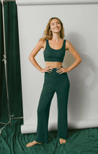 Load image into Gallery viewer, Dawn Smocked Rib Pant
