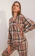 Load image into Gallery viewer, Dreamer Plaid PJ Set
