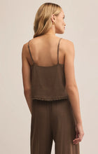 Load image into Gallery viewer, Sabel Cropped Linen Tank
