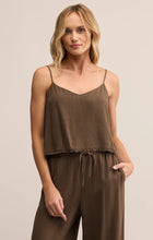 Load image into Gallery viewer, Sabel Cropped Linen Tank
