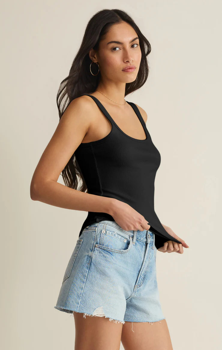 Renae Premium Rib Tank Top