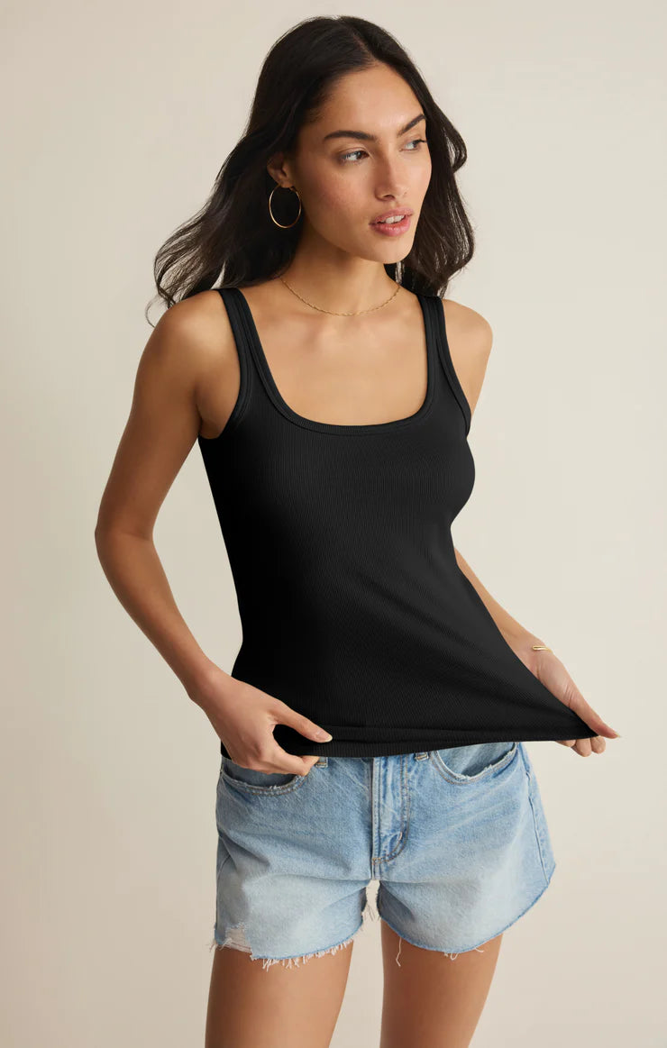 Renae Premium Rib Tank Top