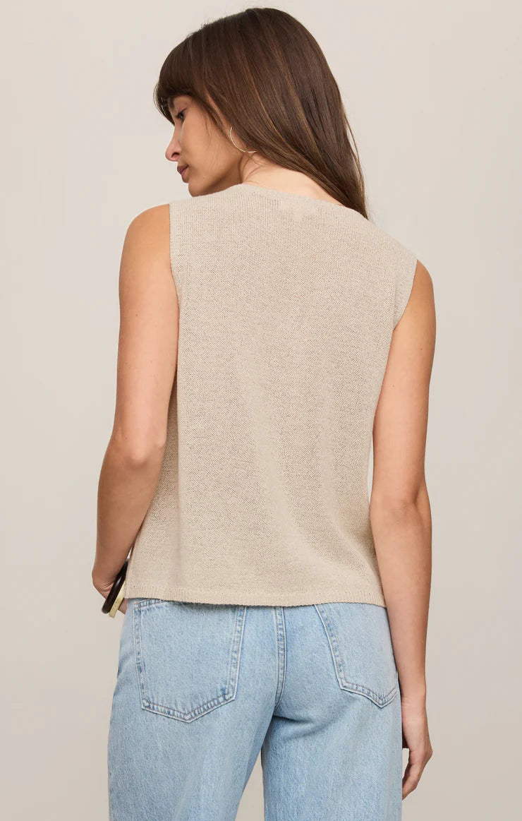 Syd Linen Tank Vest