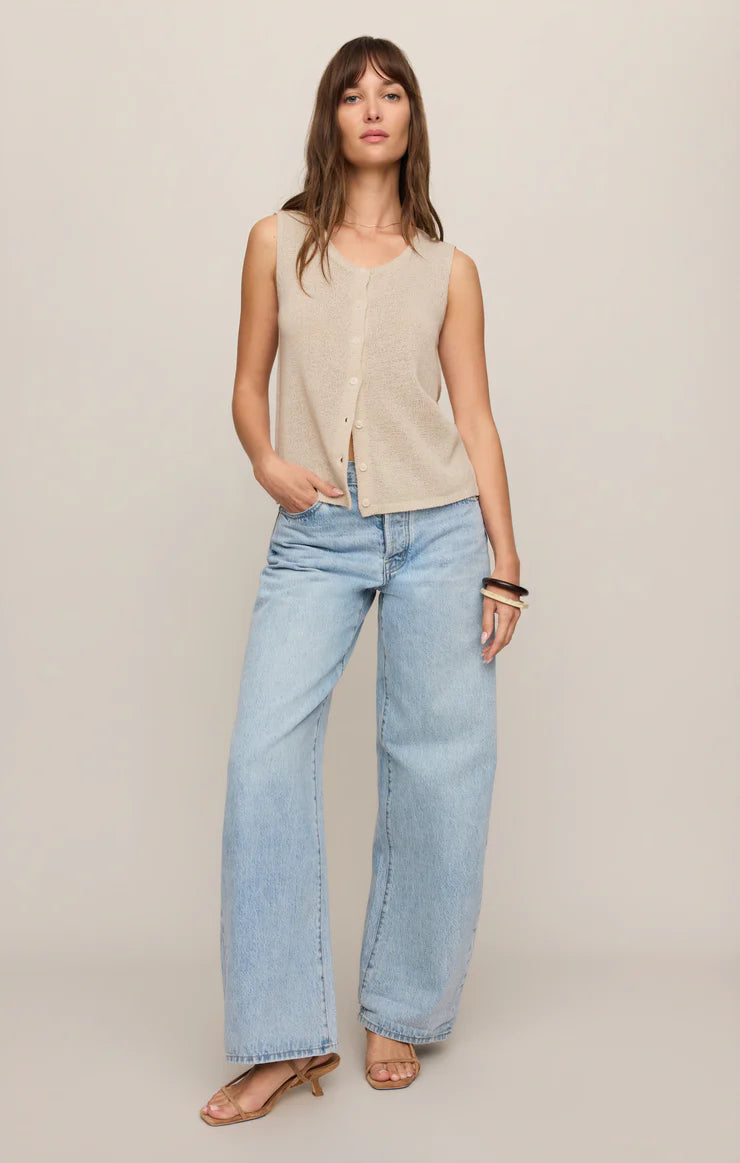 Syd Linen Tank Vest