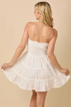 Load image into Gallery viewer, White Strapless Dress

