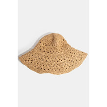 Load image into Gallery viewer, Straw Braided Bucket Hat
