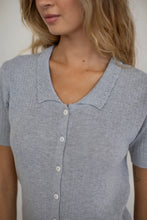 Load image into Gallery viewer, Grey Button Down Top
