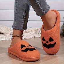 Load image into Gallery viewer, Pumpkin Slippers
