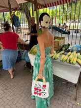 Load image into Gallery viewer, Green Striped Maxi Dress
