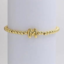 Load image into Gallery viewer, Gold-M Bubble Bracelet
