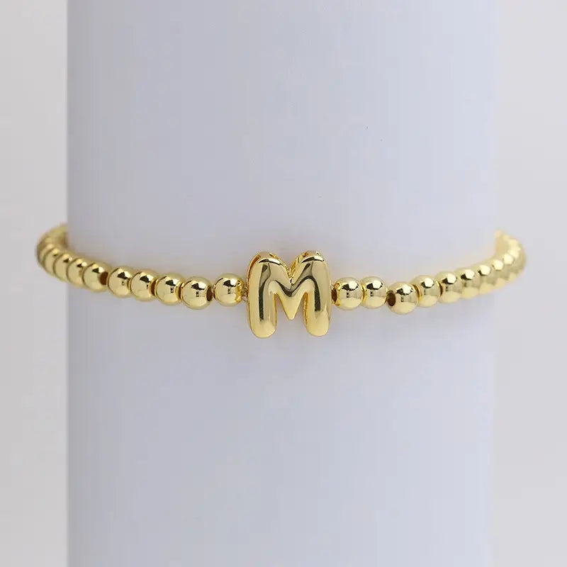 Gold-M Bubble Bracelet