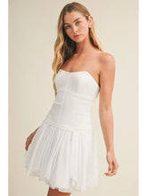 Load image into Gallery viewer, White Strapless Dress
