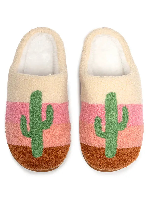 Cactus Slippers