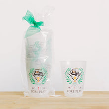 Load image into Gallery viewer, Fore Play Golf Masters Frosted Cups-Pack Of 6
