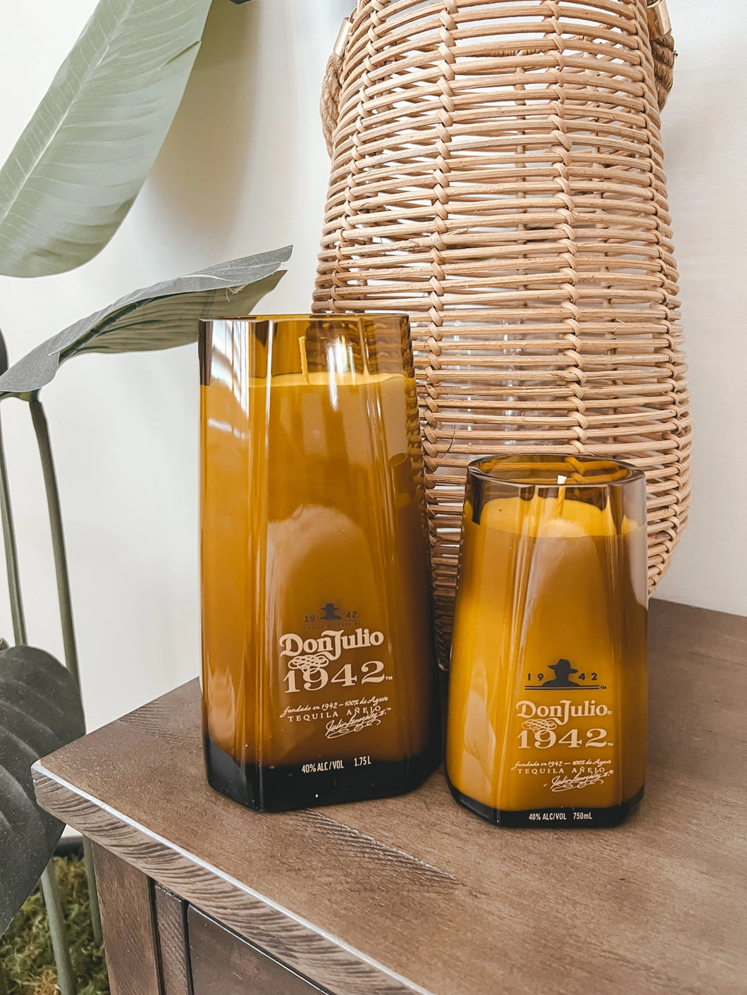 Medium Recycled 1942 Candle