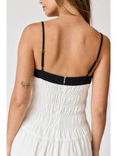 Load image into Gallery viewer, White Smocked Mini Dress
