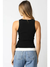 Load image into Gallery viewer, Layered Scoop Neck Tank
