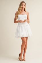 Load image into Gallery viewer, White Strapless Dress
