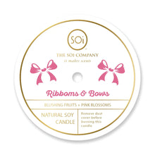 Load image into Gallery viewer, Ribbons &amp; Bows Valentine's Icon Candle
