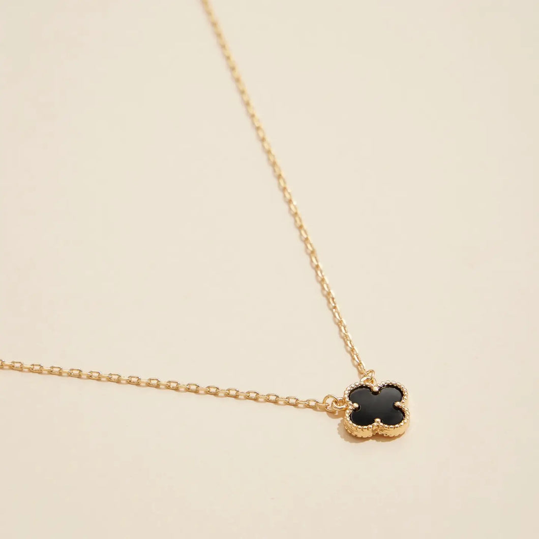 Black Clover Necklace