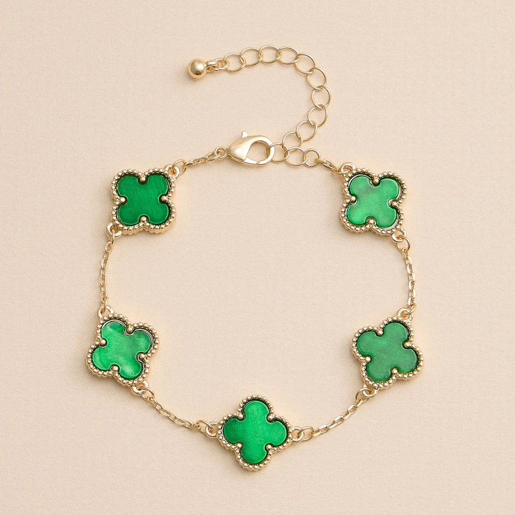 Green Clover Bracelet