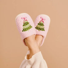 Load image into Gallery viewer, Christmas Tree Slippers
