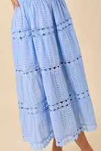 Load image into Gallery viewer, Smocked Eyelet Maxi Dress
