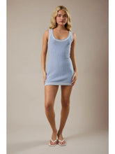 Load image into Gallery viewer, Scoop Neck Contrast Sweater Mini Dress
