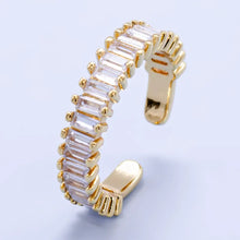 Load image into Gallery viewer, Adjustable Baguette Ring
