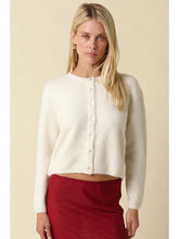Load image into Gallery viewer, Cream Knit Cardigan

