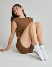 Load image into Gallery viewer, The Ruffle Grip Sock
