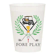 Load image into Gallery viewer, Fore Play Golf Masters Frosted Cups-Pack Of 6
