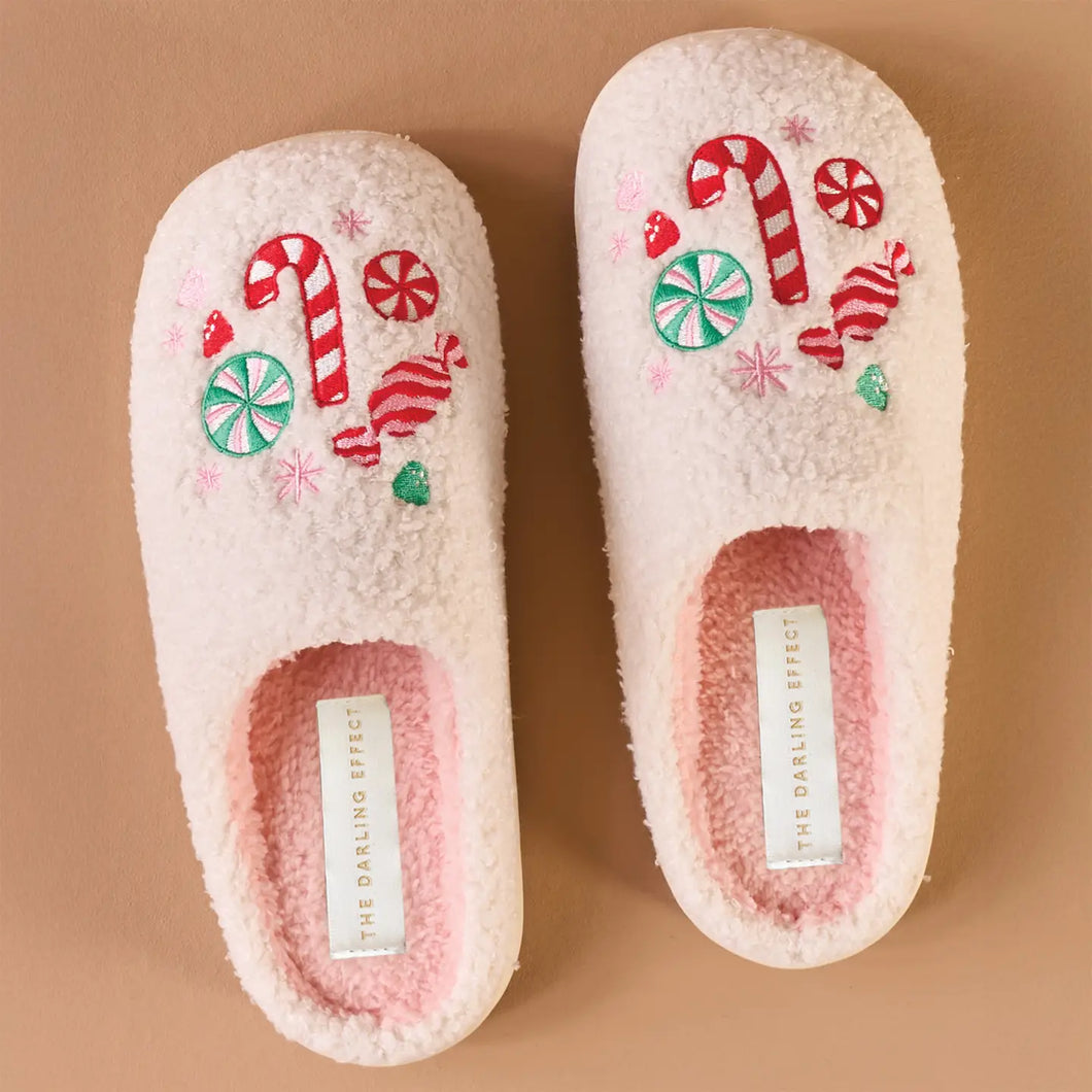 Christmas Candy Slippers