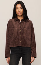 Load image into Gallery viewer, All Day Cropped Suede Jacket
