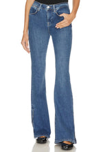 Load image into Gallery viewer, Le High Flare Mini Slit Jeans

