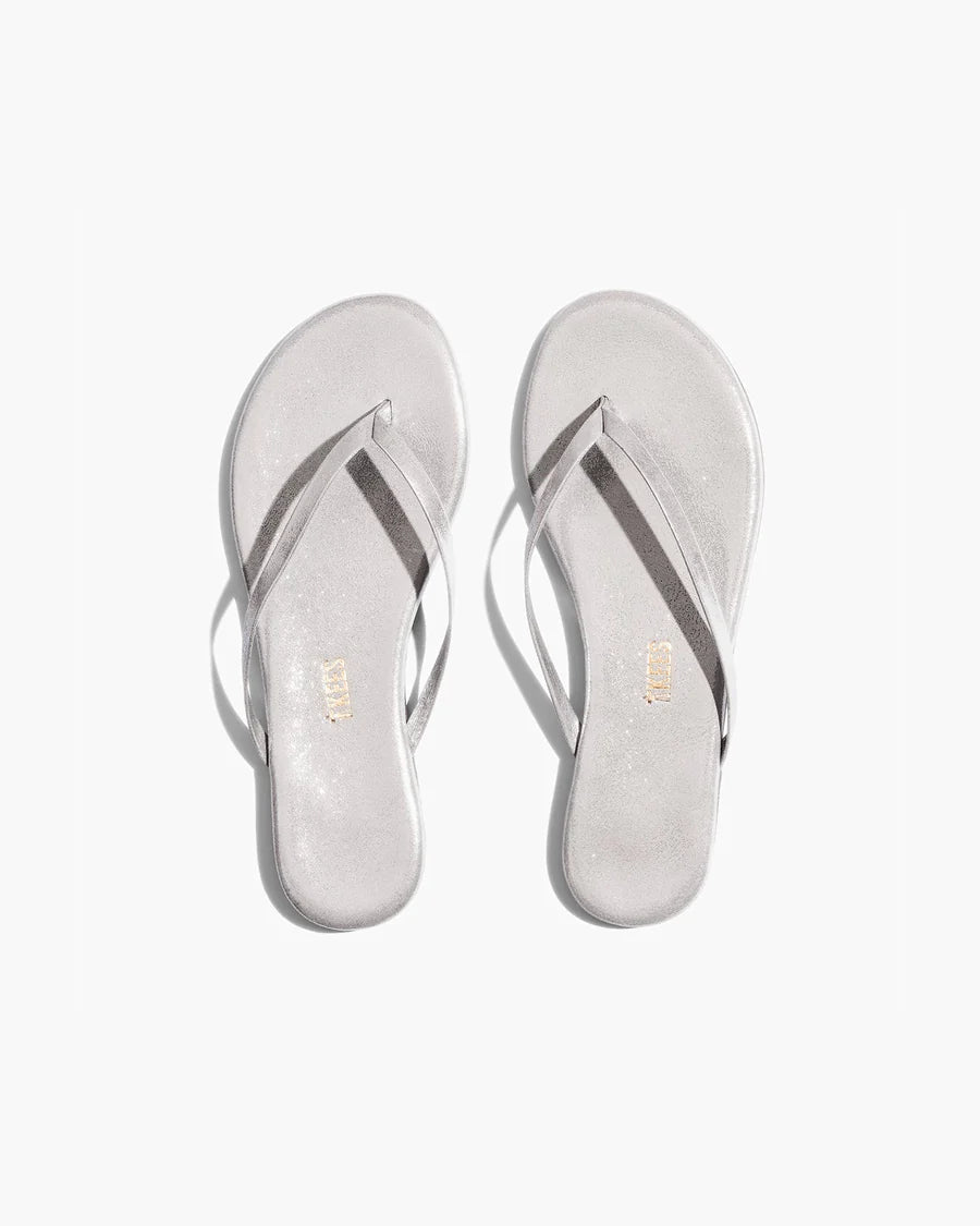 Silver Lily Glitters Flip Flop