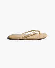 Load image into Gallery viewer, Gold Lily Glitters Flip Flop
