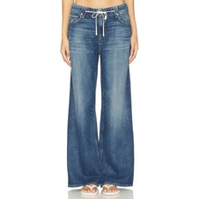 Load image into Gallery viewer, Zoey High-Rise Wide-Leg Tie-Waist Jeans
