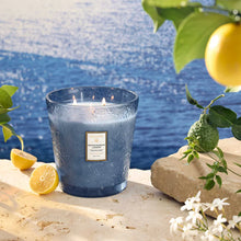 Load image into Gallery viewer, Mediterranean Lemon 3 Wick Candle
