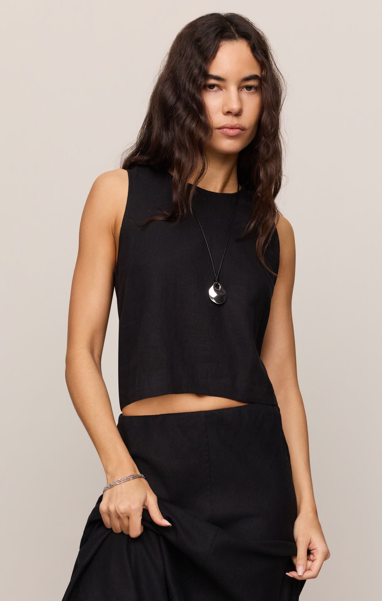 Sloane Linen Top