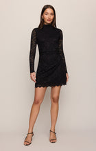Load image into Gallery viewer, *Pre Order* Soiree Stretch Lace Mini Dress
